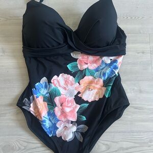 Leilani Womens Spring Gemini One-Piece